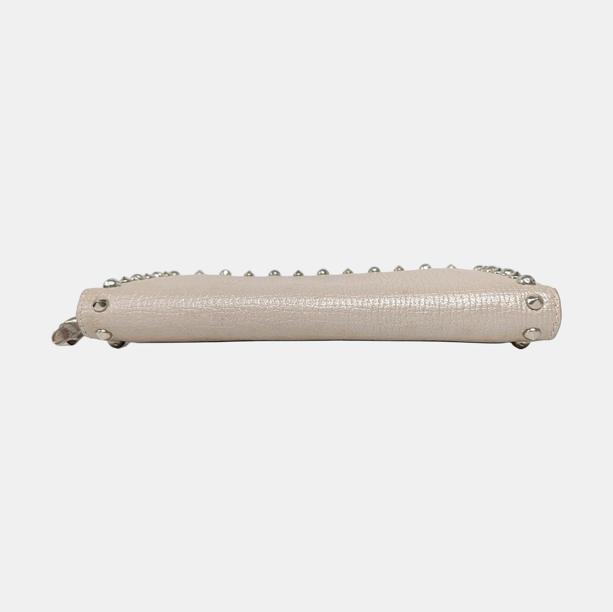 Calfskin Wallet Beige