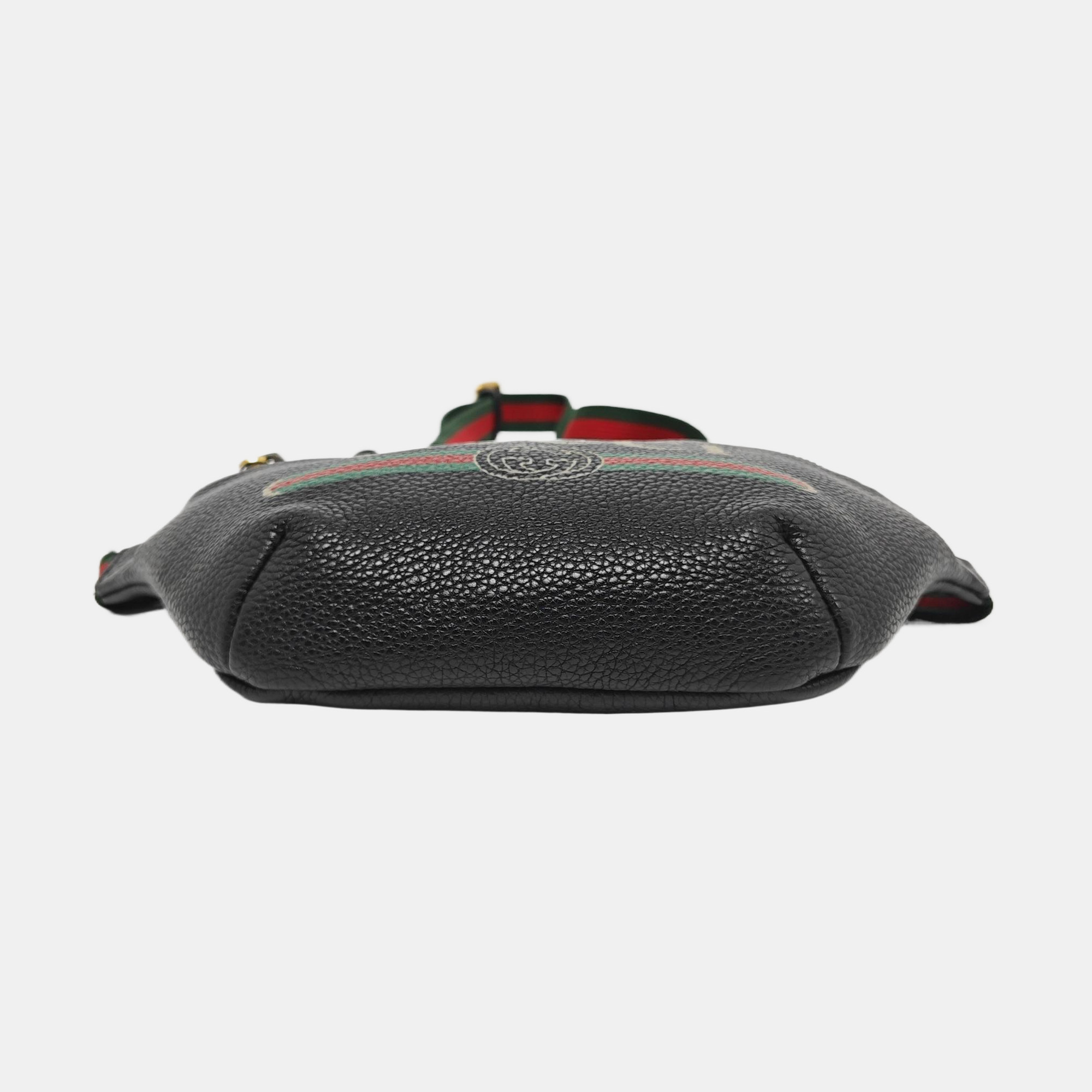 Print Small Calfskin Black