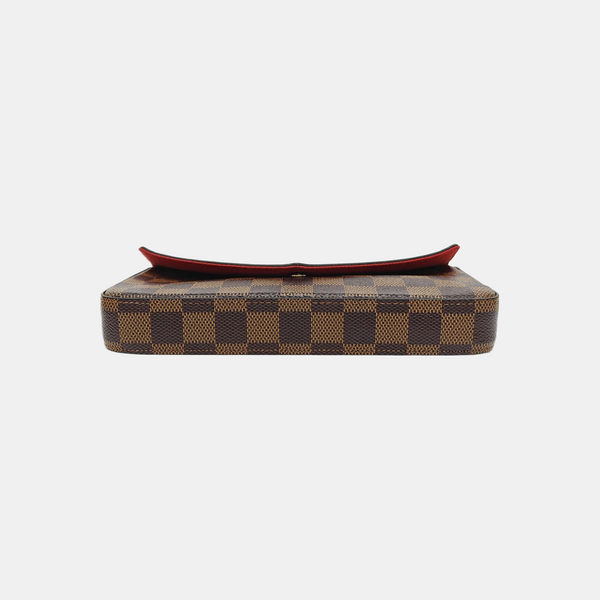 Authenticated pre-owned  Damier Ebene Coated Canvas Brown - Shoulder Bag at Looply