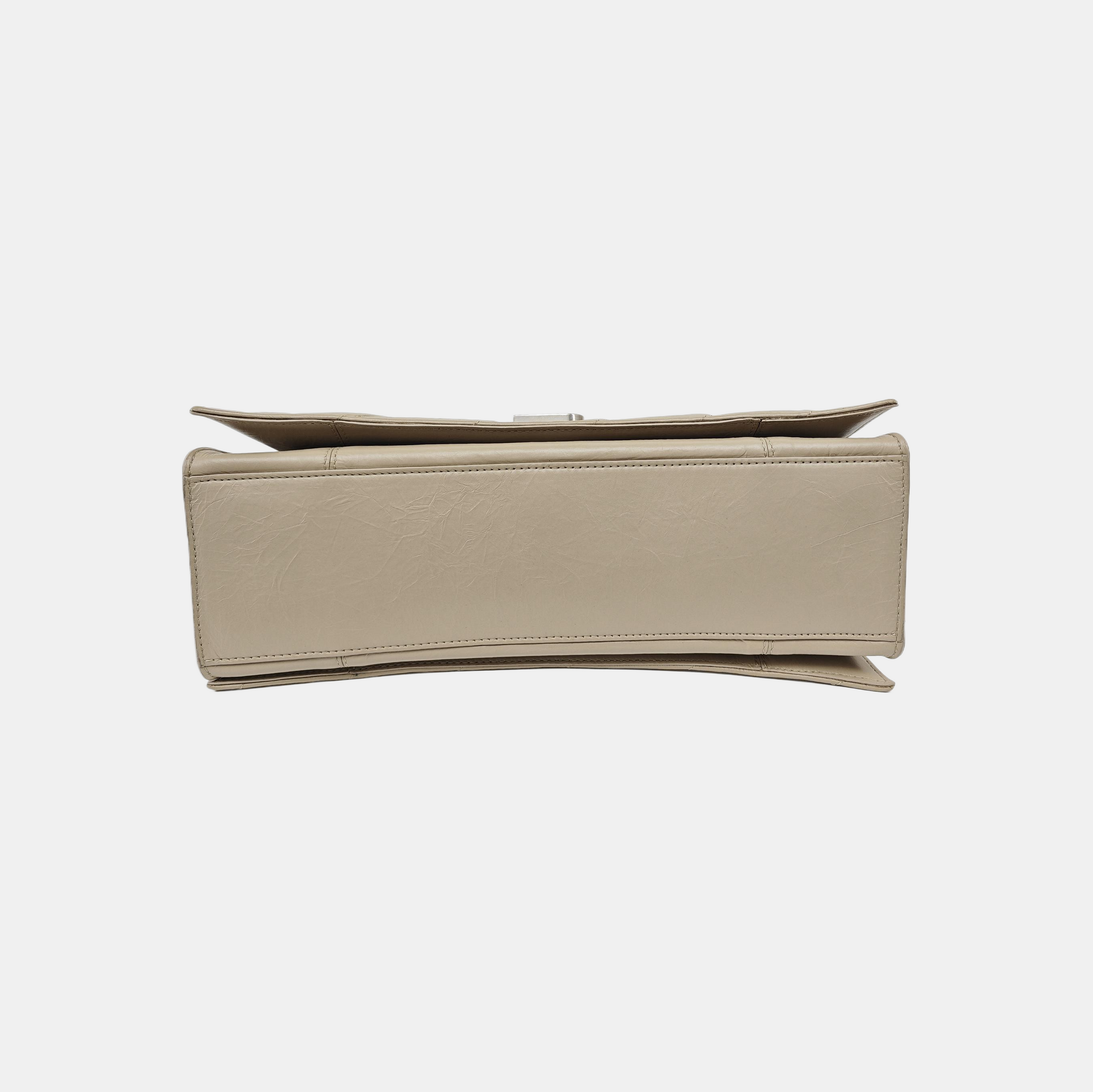 Crush Medium Quilted Calfskin Beige