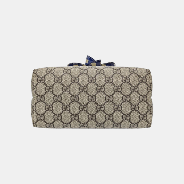 Children’s GG Bucket Monogram Coated Canvas Beige