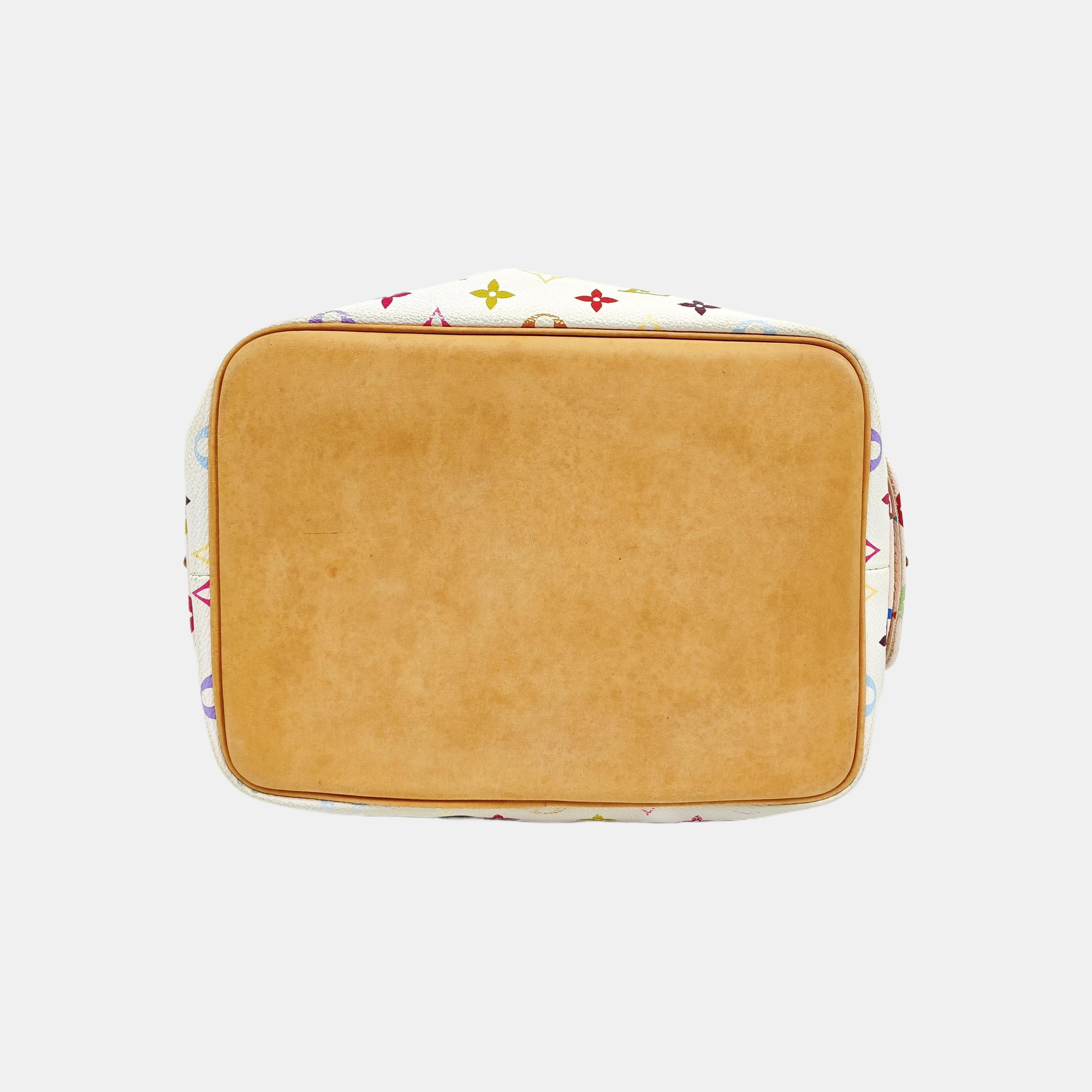 LV × TM NÉONOÉ MM Monogram Coated Canvas White