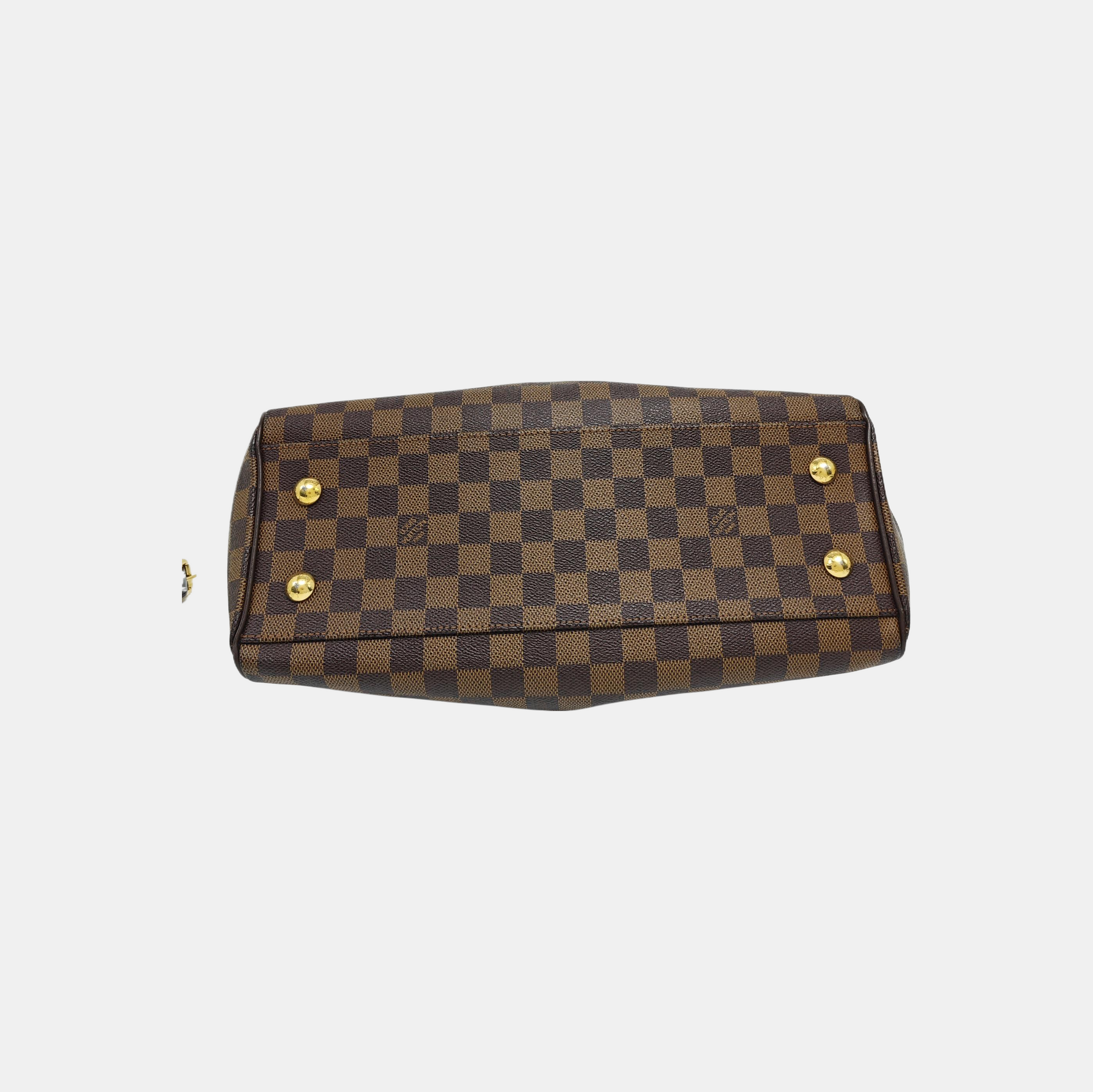 TREVI PM Damier Ebene Coated Canvas Brown