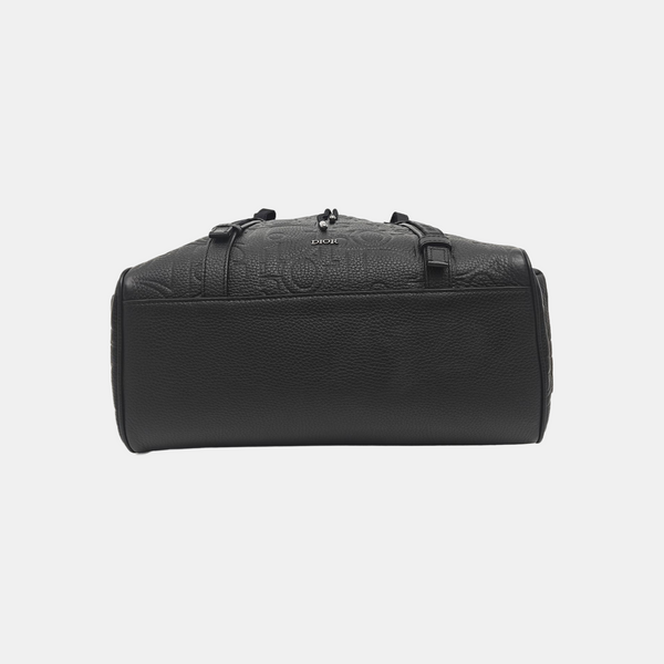 Hit The Road Oblique Calfskin Black