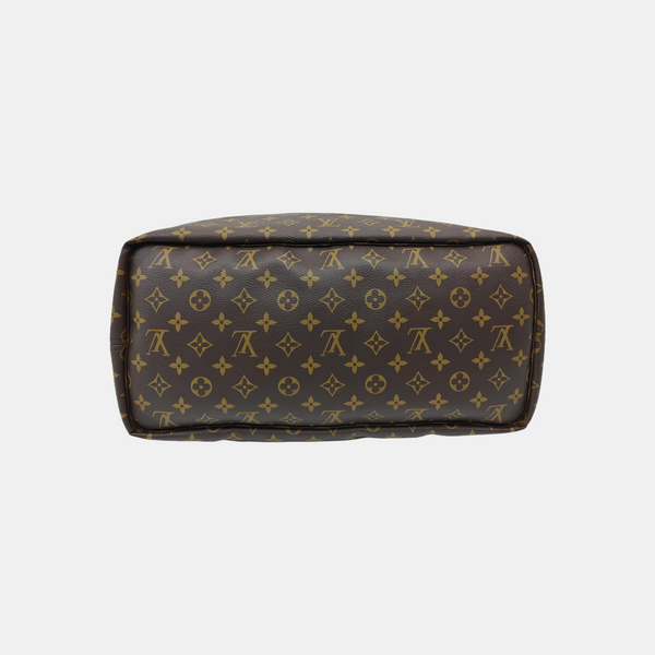 NEVERFULL INSIDE OUT GM Monogram Coated Canvas Brown