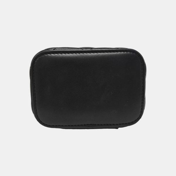 VANITY CASE Small Quilted Lambskin Black