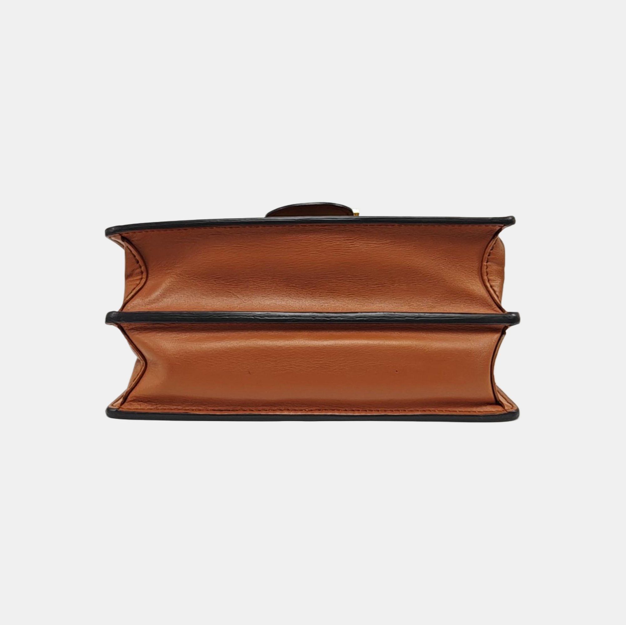 DAUPHINE MM Monogram Coated Canvas Brown