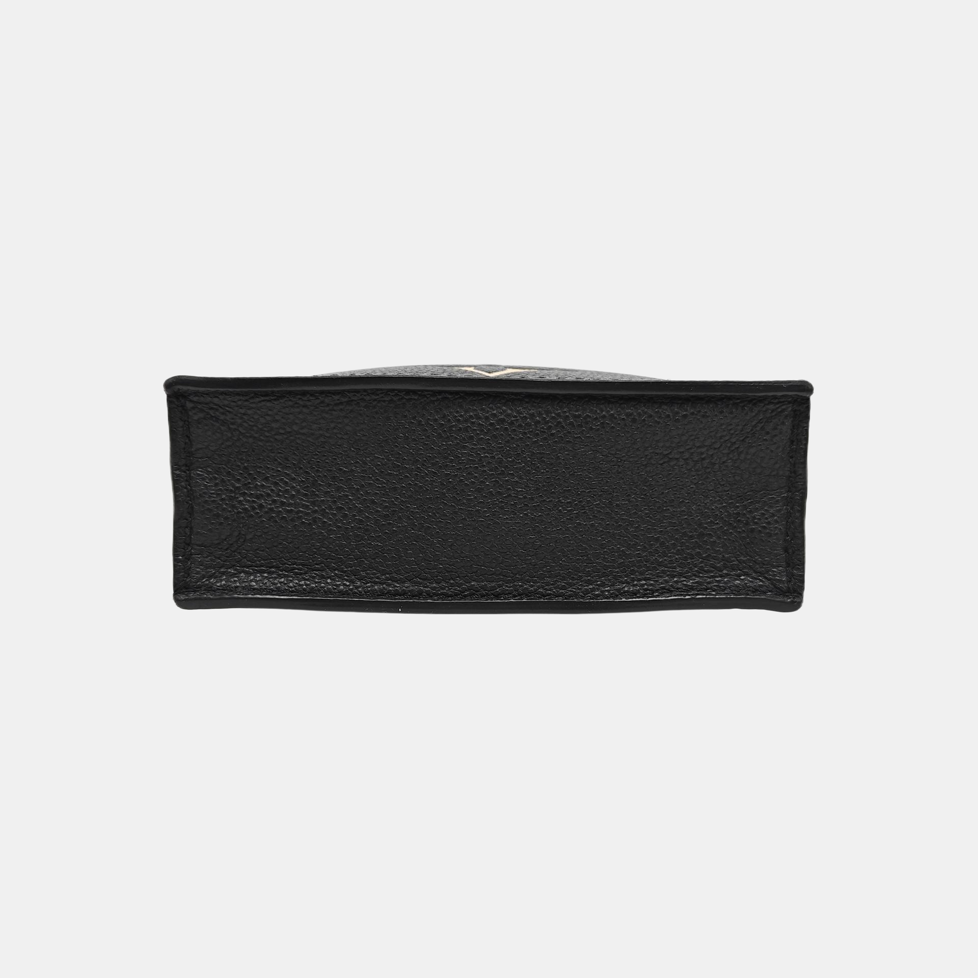 SAC PLAT Mini Monogram Calfskin Black