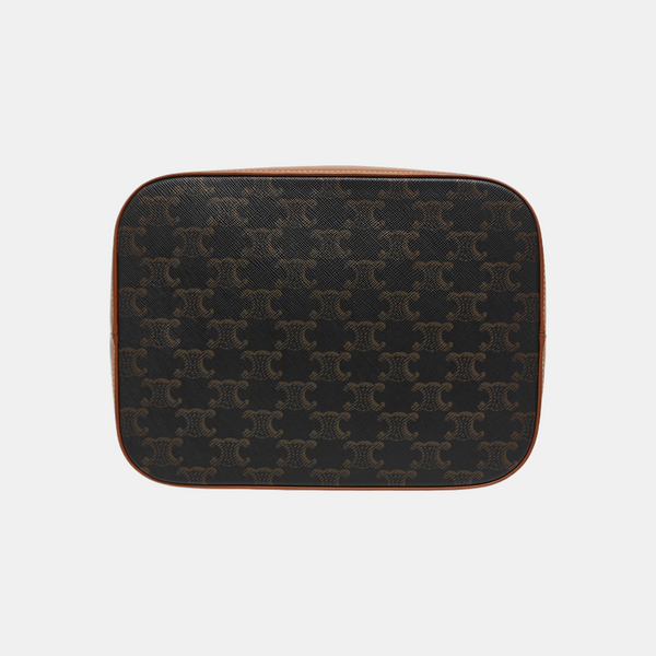 TRIOMPHE CANVAS Medium Coated Canvas Brown