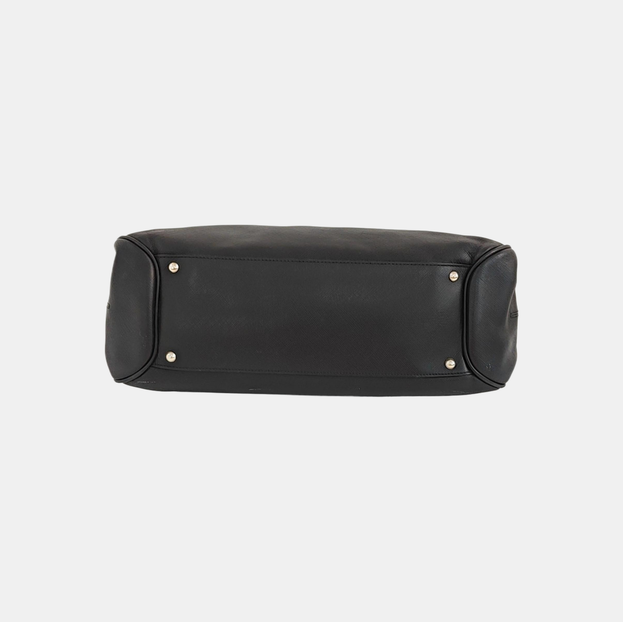 Calfskin Shoulder Bag Black