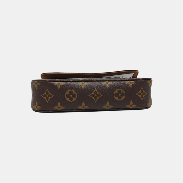 IVY Monogram Coated Canvas Brown