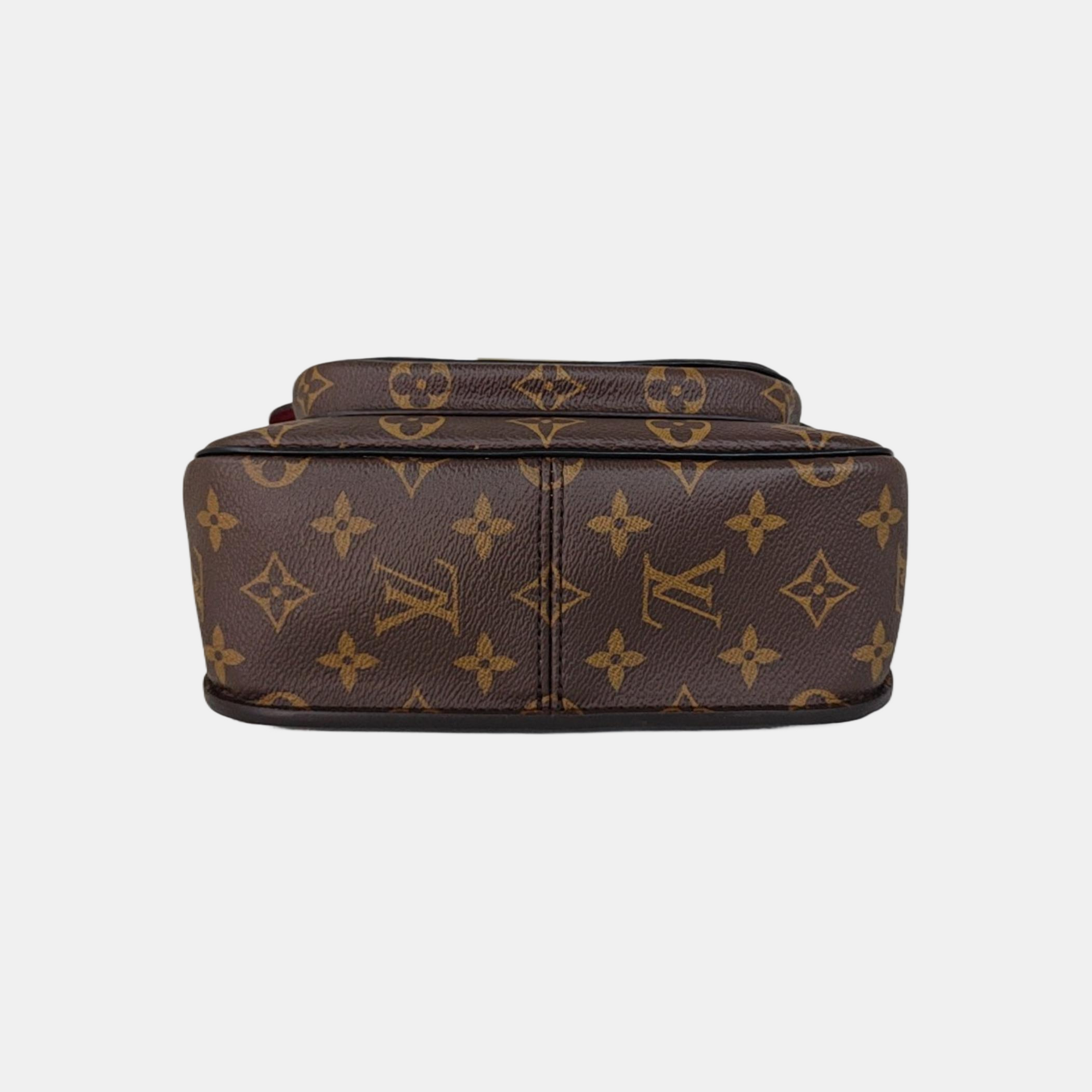 PASSY Monogram Coated Canvas Brown