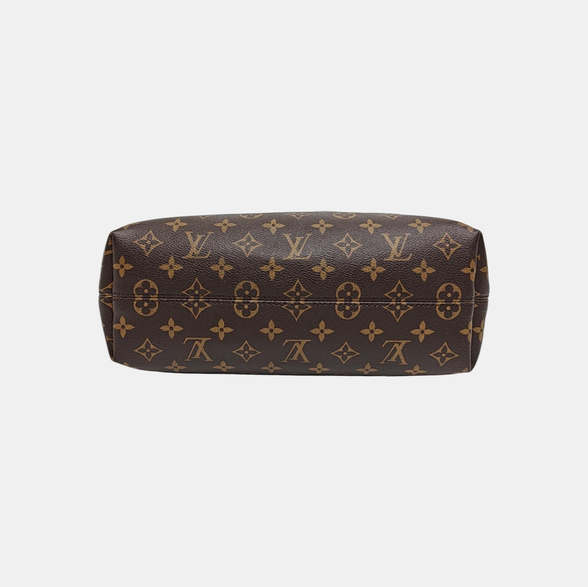 GRACEFUL TPM Monogram Coated Canvas Brown