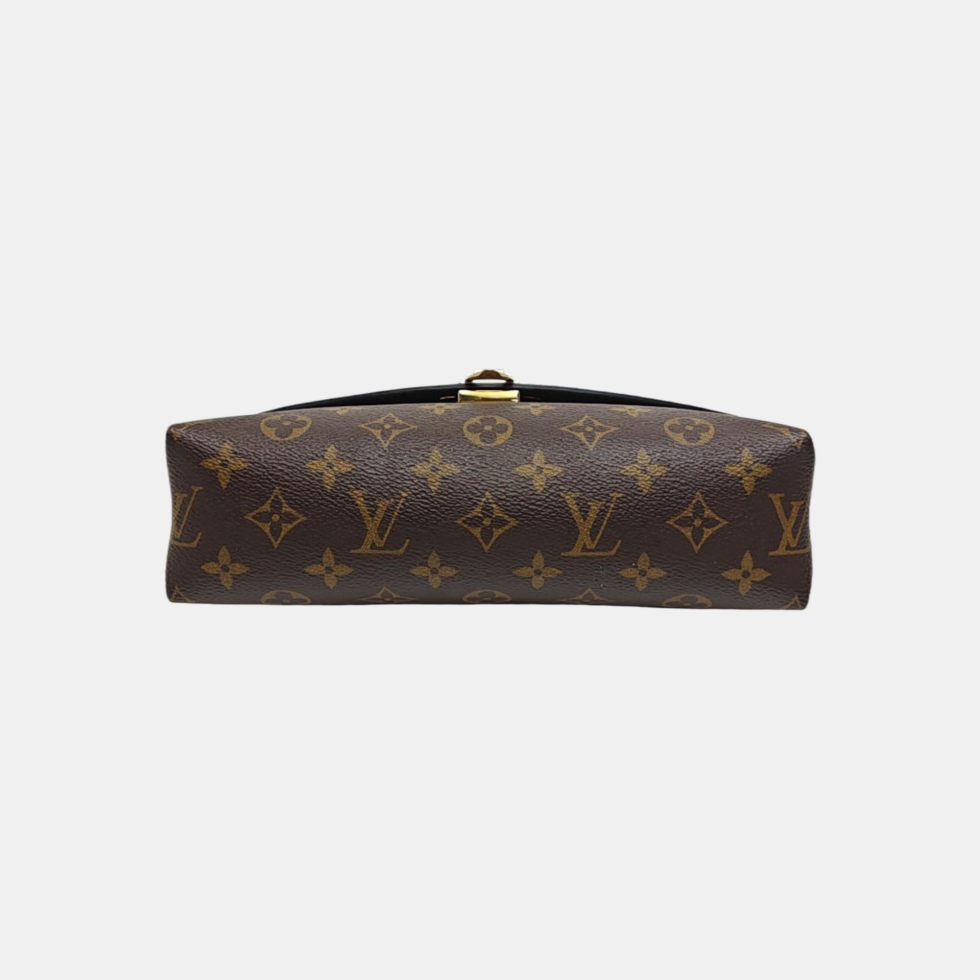 SAINT PLACIDE Monogram Coated Canvas Brown