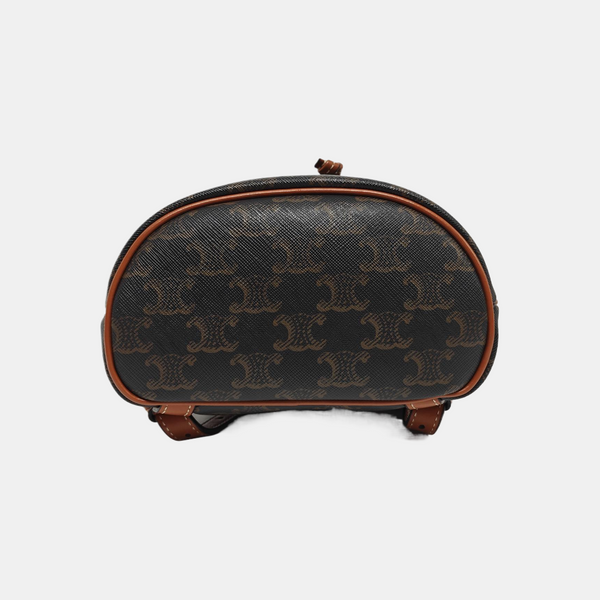 TRIOMPHE Mini Coated Canvas Brown