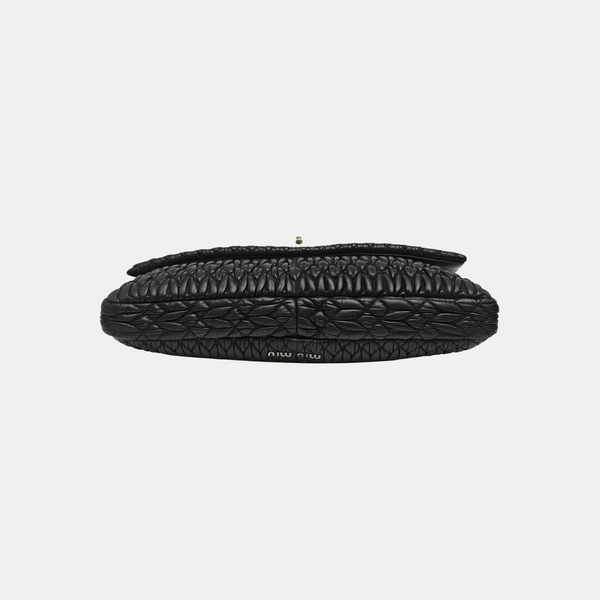 Crystal Quilted Lambskin Black