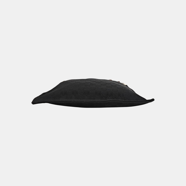 Canvas Top Handle Bag Black