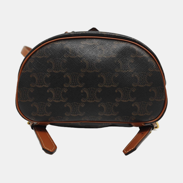 TRIOMPHE Mini Coated Canvas Brown