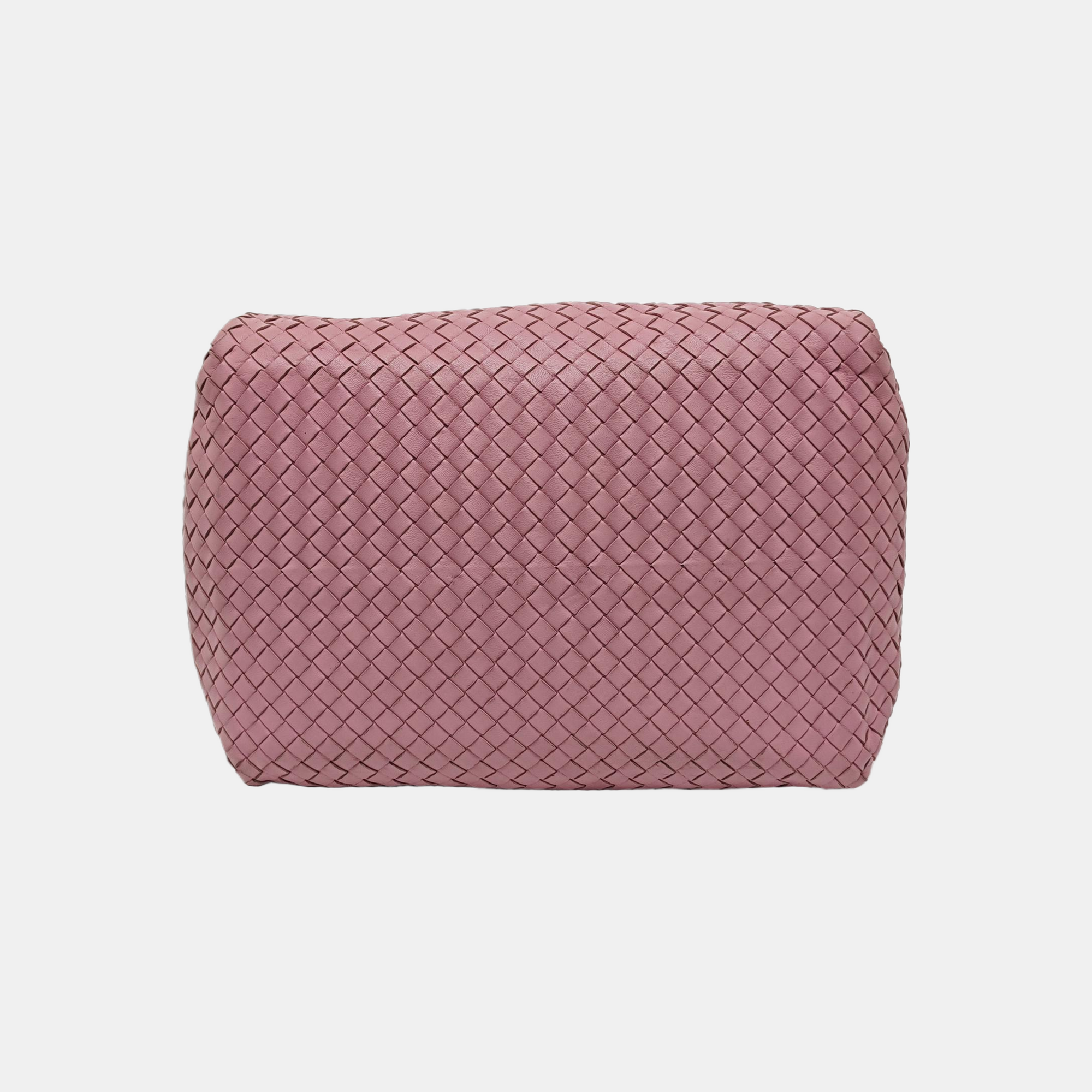 Authenticated pre-owned  Parachute Lambskin Pink - Top Handle Bag at Looply