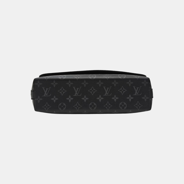 DISTRICT MM Monogram Coated Canvas Black
