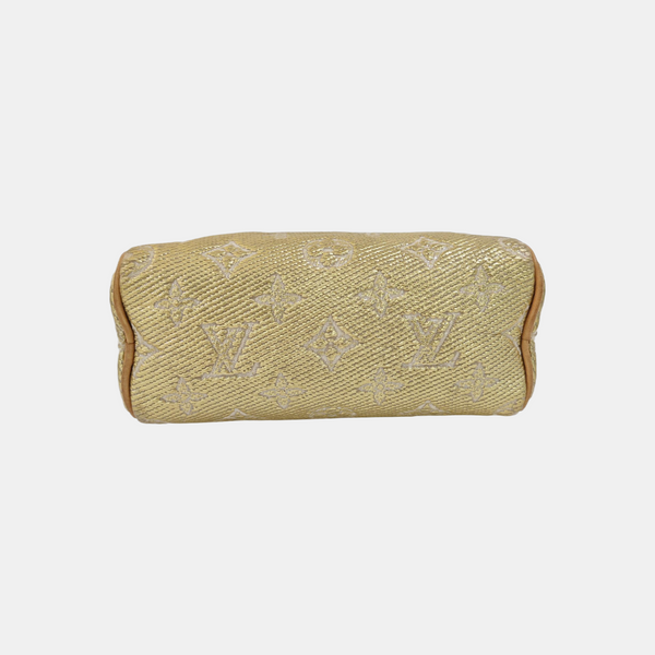 SPEEDY Nano Monogram Special Material Gold