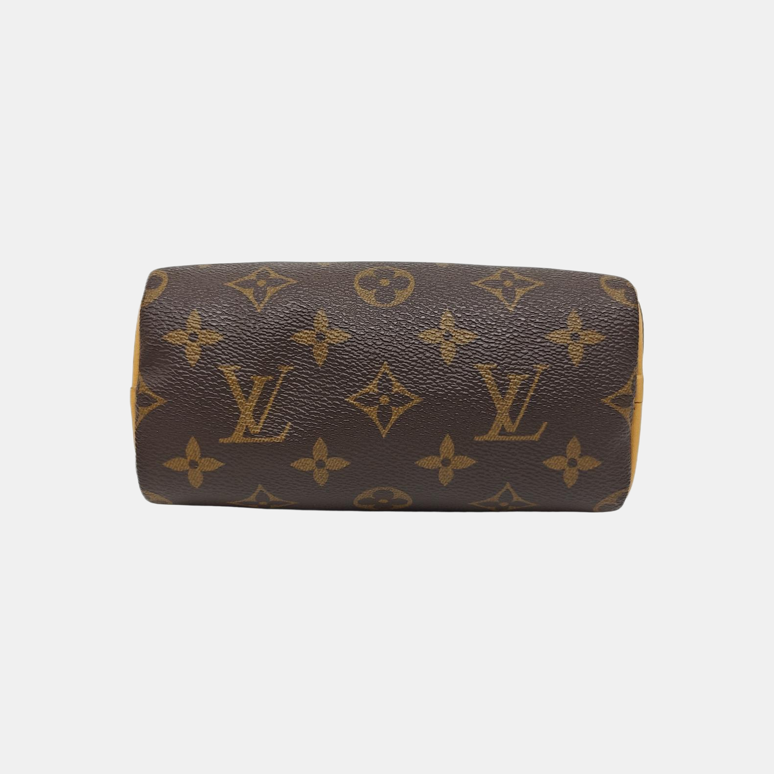 SPEEDY Nano Monogram Coated Canvas Brown