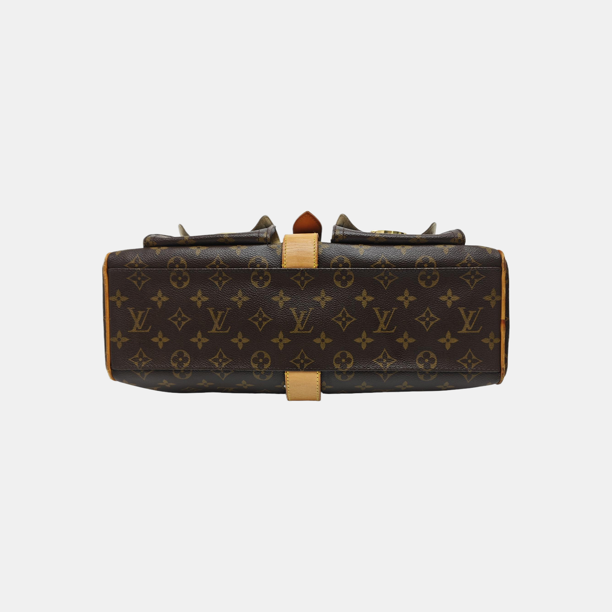 MANHATTAN GM Monogram Coated Canvas Brown