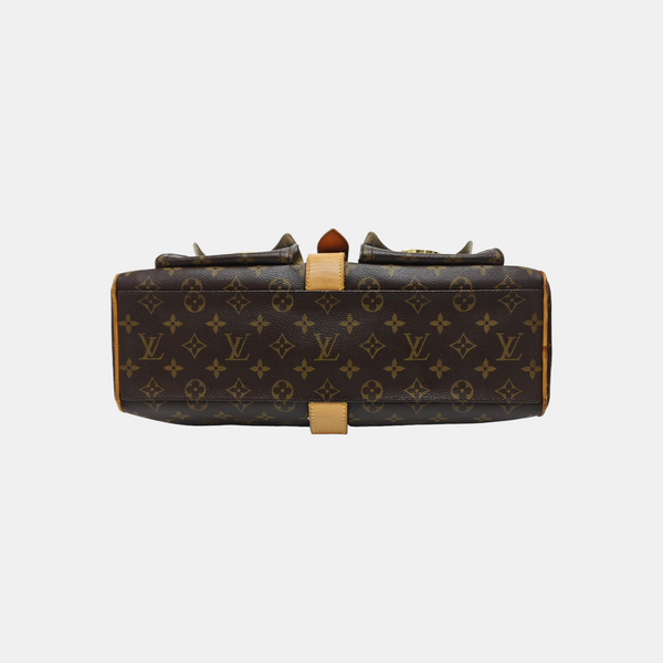 MANHATTAN GM Monogram Coated Canvas Brown