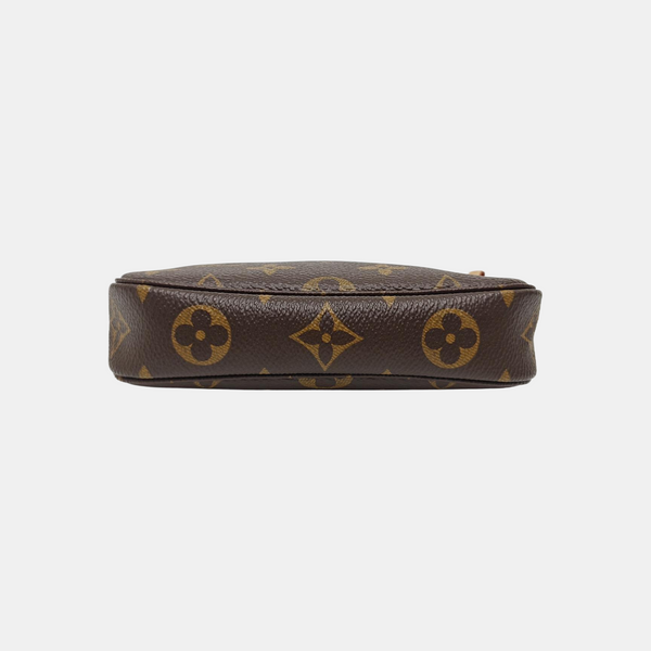 ACCESSOIRES Mini Monogram Coated Canvas Brown