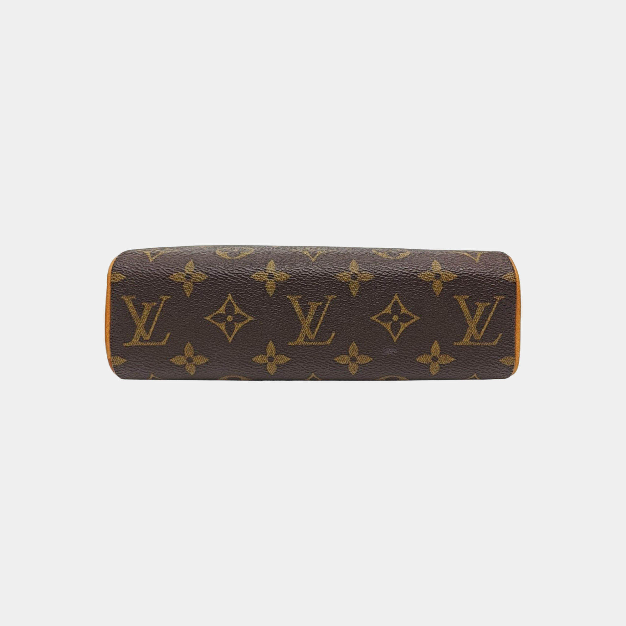RECITAL Monogram Coated Canvas Brown