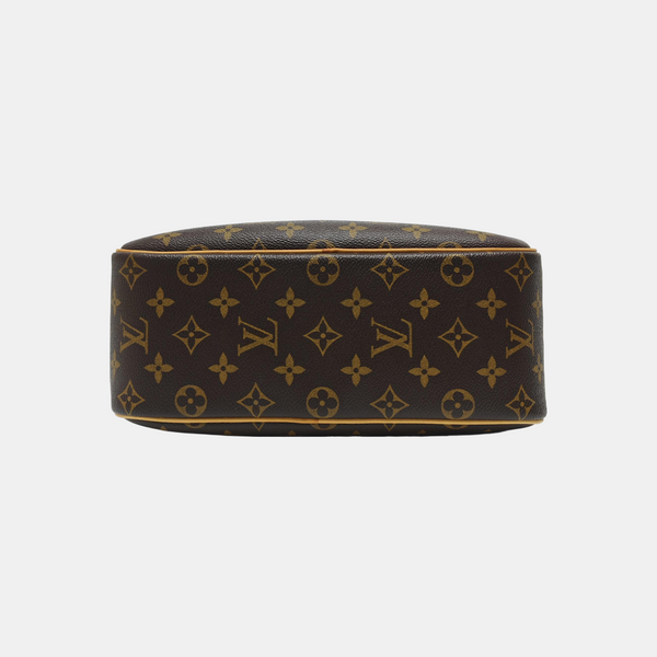 DEAUVILLE Monogram Coated Canvas Brown