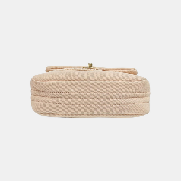 Authenticated pre-owned  CLASSIC FLAP Canvas Pink - Shoulder Bag at Looply