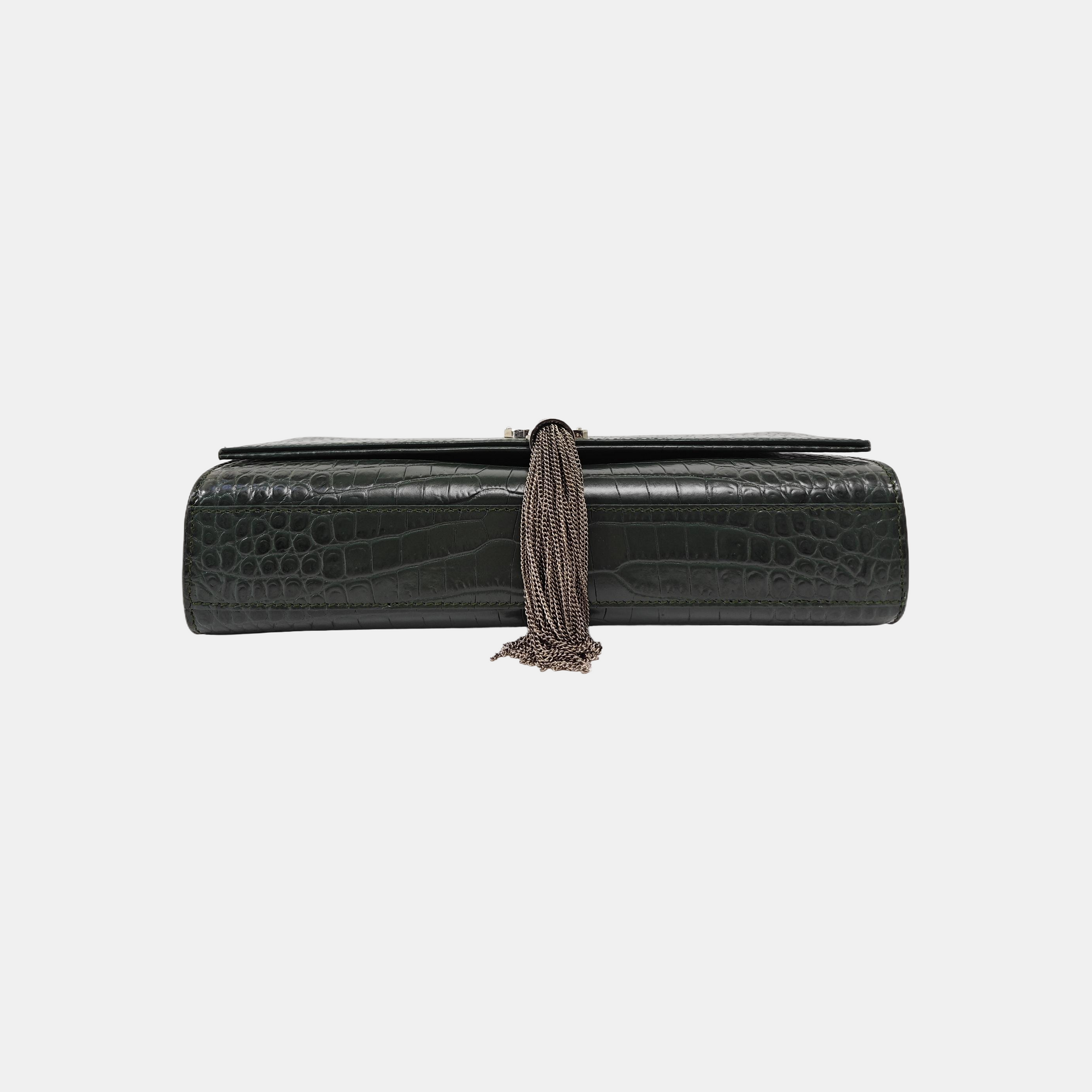 KATE Medium Calfskin Green