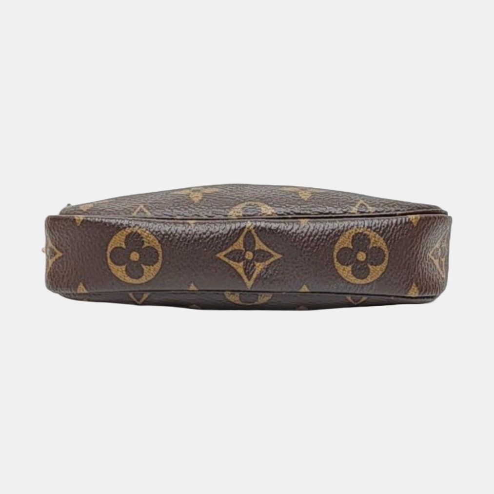 ACCESSOIRES Mini Monogram Coated Canvas Brown