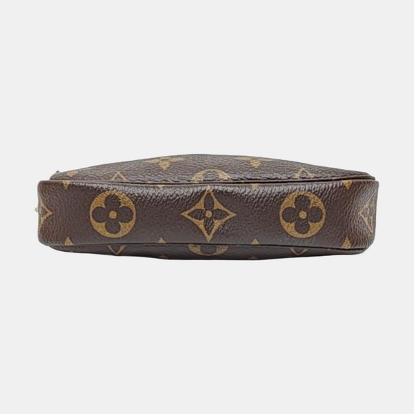 ACCESSOIRES Mini Monogram Coated Canvas Brown