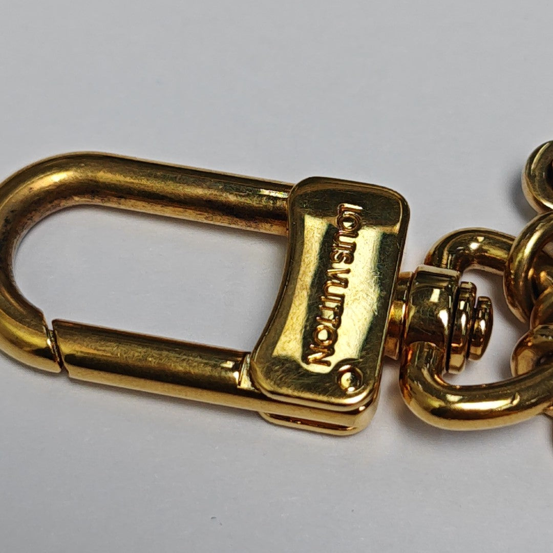 Metal Bag Charm Gold