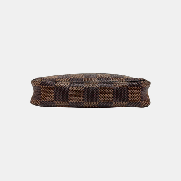 ACCESSOIRES Mini Damier Ebene Coated Canvas Brown
