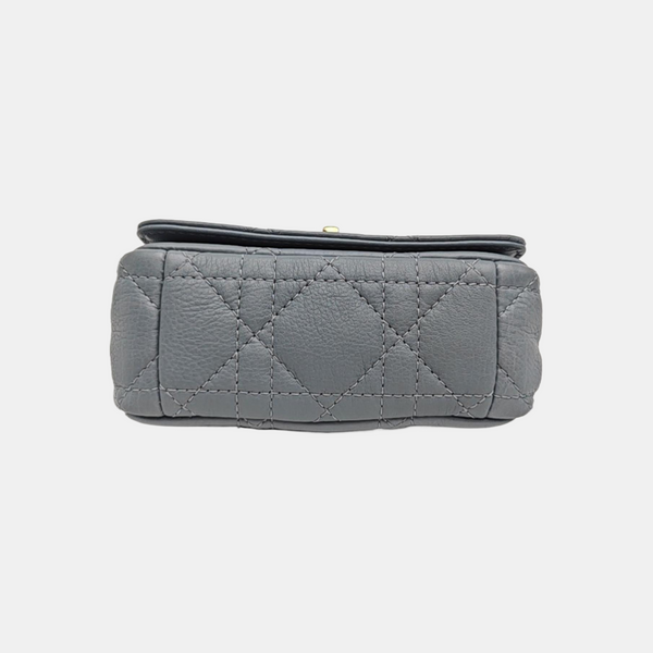 Dior Caro Super Mini Calfskin Blue