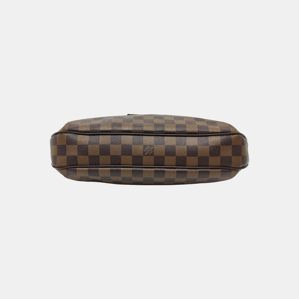GALLIERA Damier Ebene Coated Canvas Brown