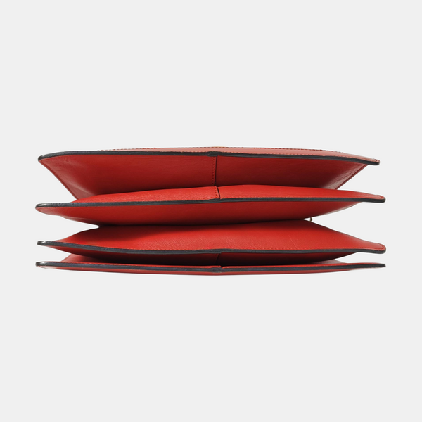 Faye Medium Patent Leather Red