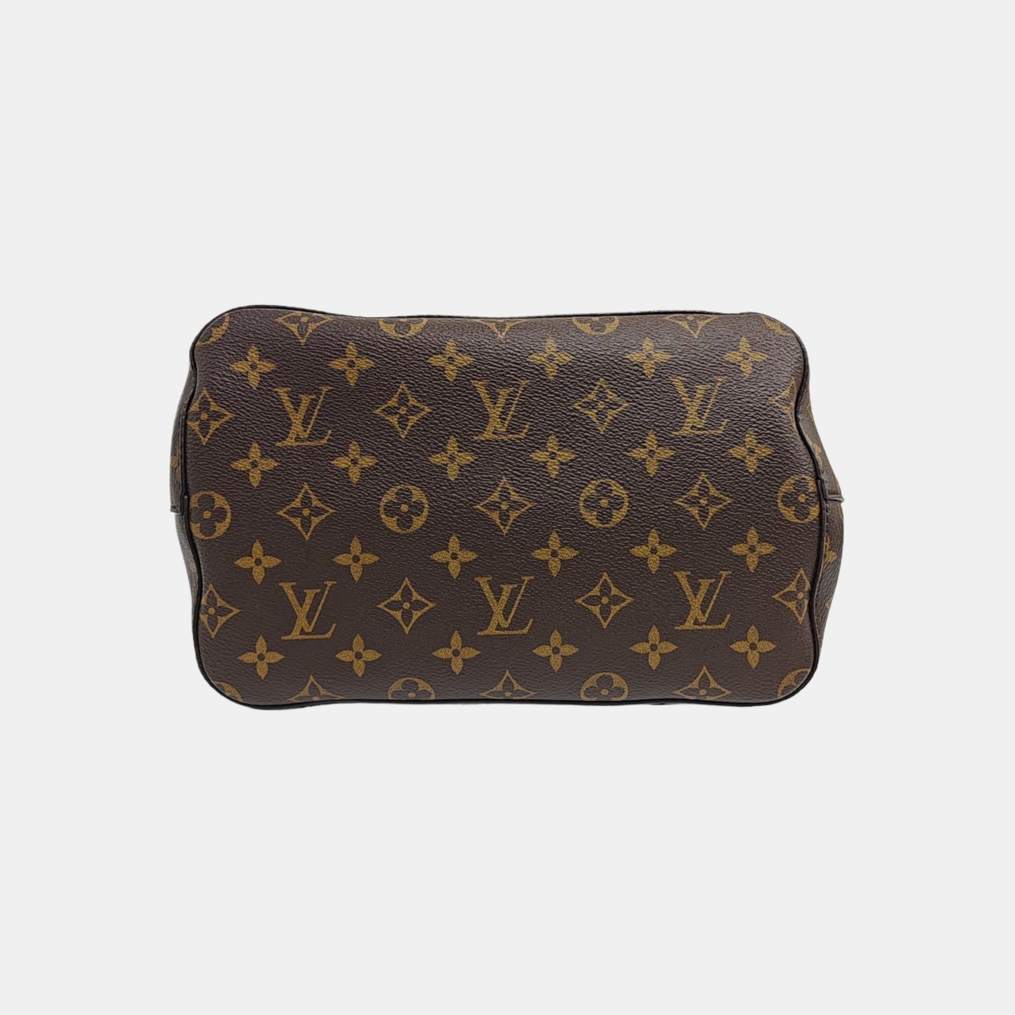 NÉONOÉ MM Monogram Coated Canvas Brown