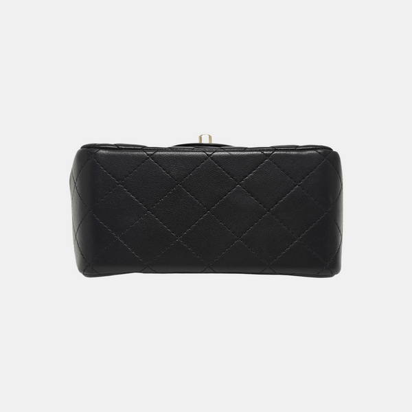 CLASSIC FLAP Mini Quilted Lambskin Black
