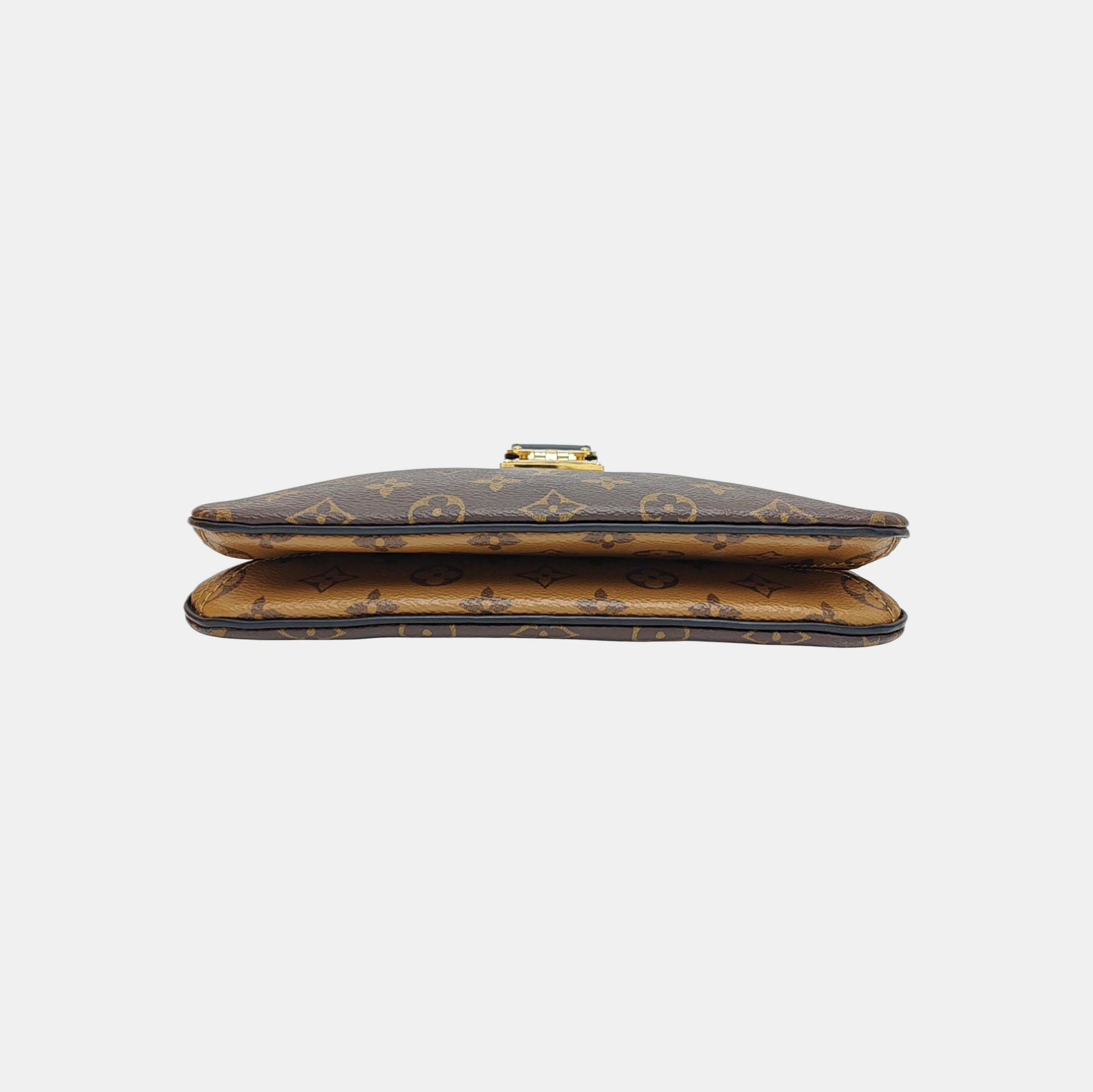 TWINNY Monogram Coated Canvas Brown