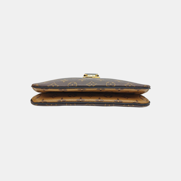 TWINNY Monogram Coated Canvas Brown
