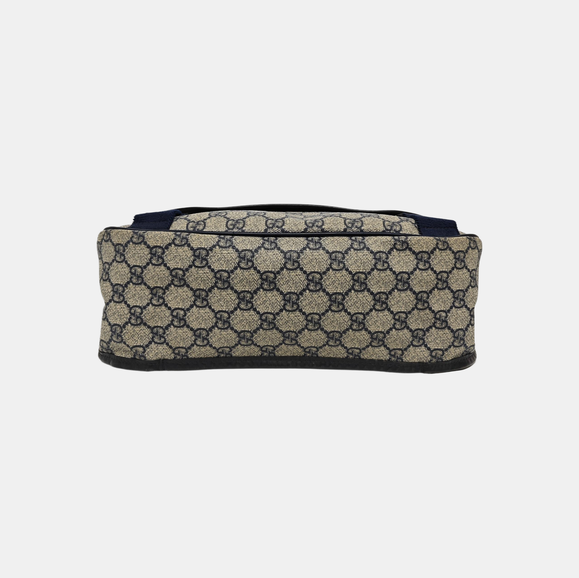 Monogram Coated Canvas Shoulder Bag Beige
