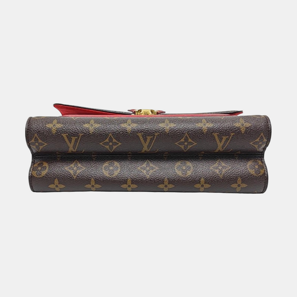 VICTOIRE Monogram Coated Canvas Brown