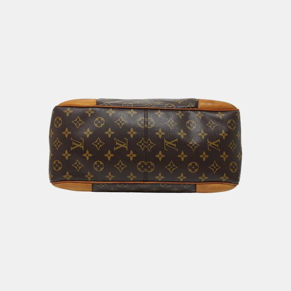 ESTRELA MM Monogram Coated Canvas Brown