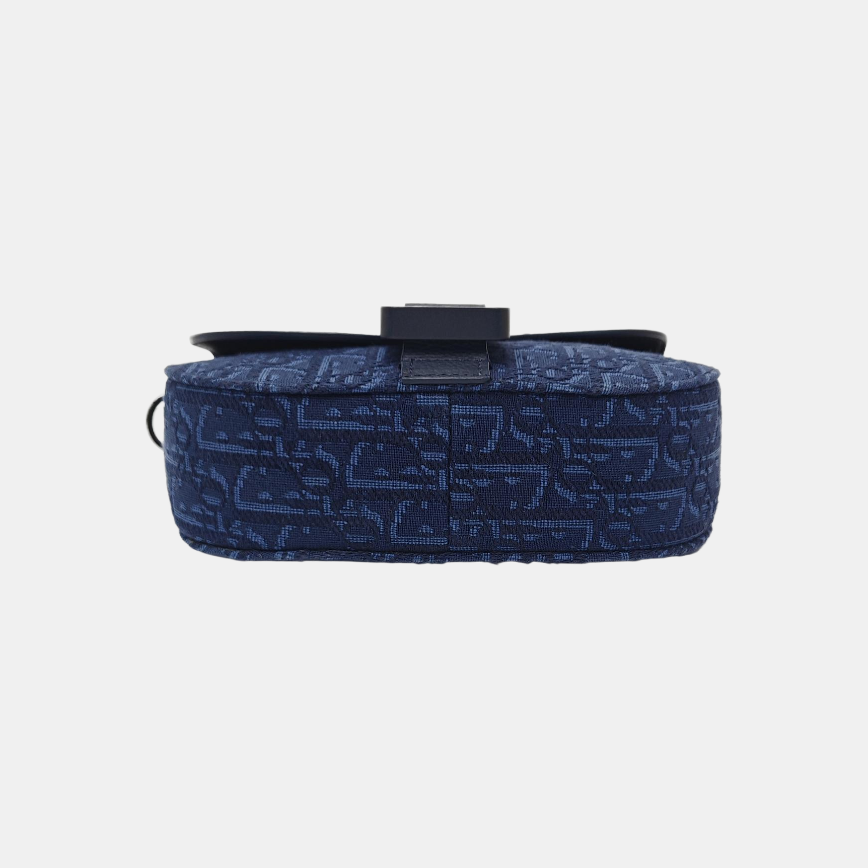 Saddle Mini Oblique Canvas Blue
