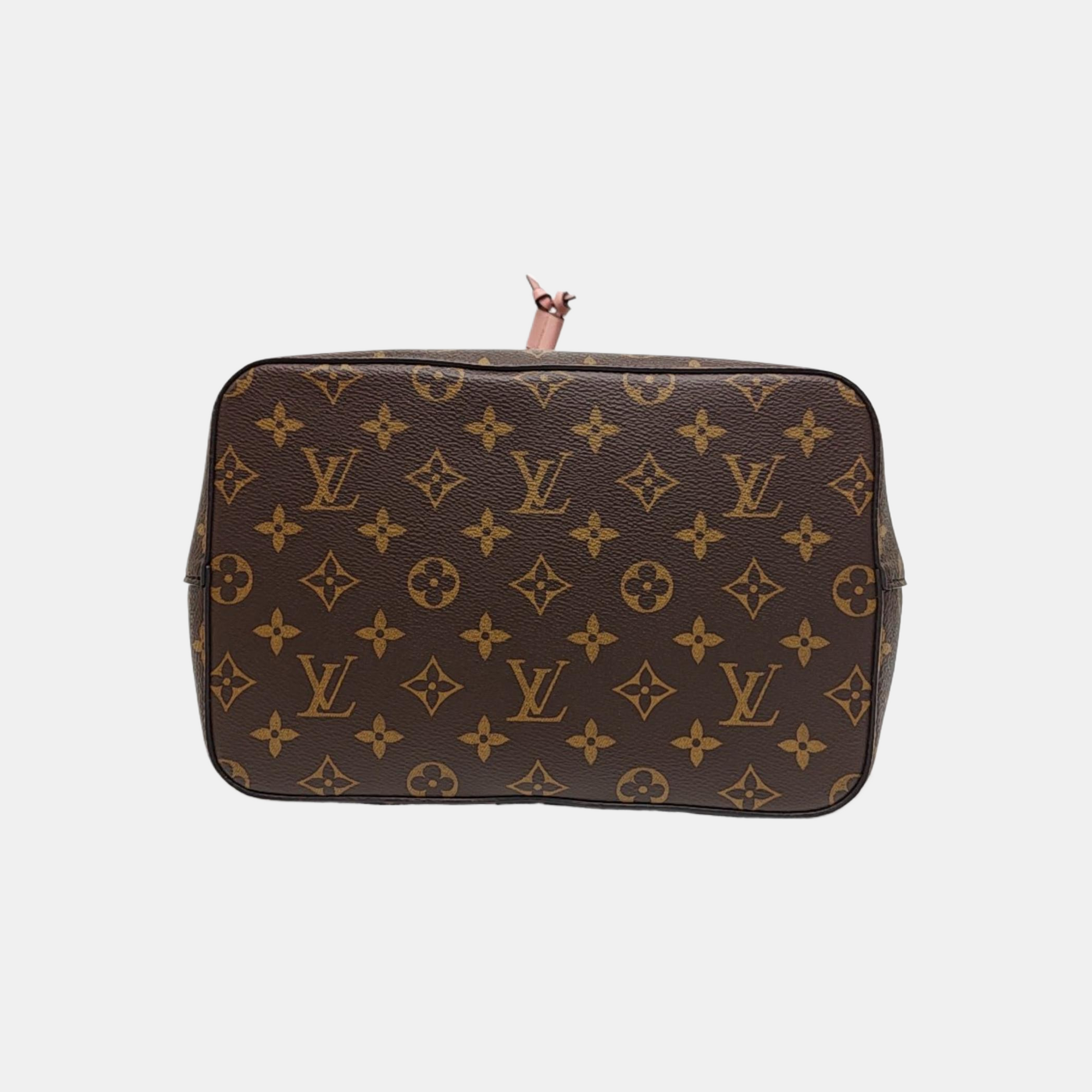 NÉONOÉ MM Monogram Coated Canvas Brown