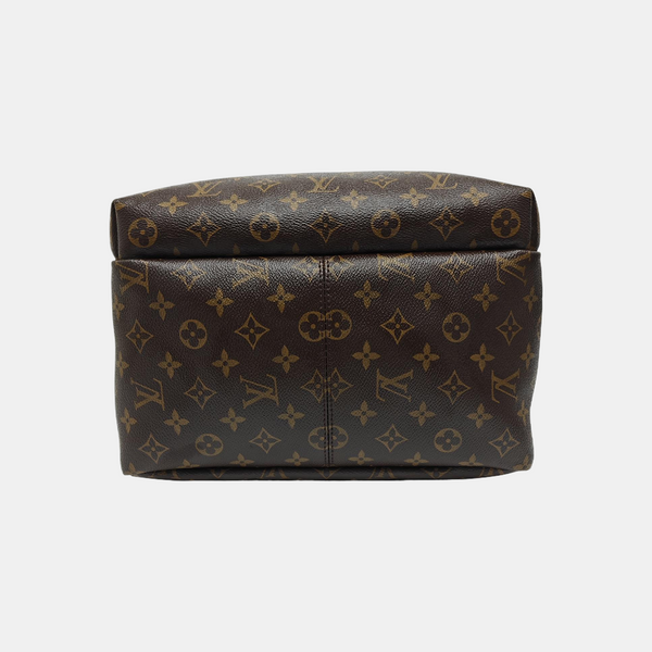JOSH Monogram Coated Canvas Brown